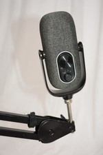 JLab Epic Talk Gaming, Podcasting , USB Microphone and samson boom desk stand picture