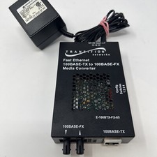 Transition Networks Stand Alone Media Converter 100Base-TX to 100Base-FX picture