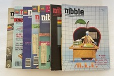 Nibble Magazines Apple II Computer Reference 1983 Vol 3 Lot of 7 Vintage Apple picture