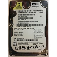 WD1200BEVS-60UST0 - Western Digital 120GB 5400 RPM SATA 2.5