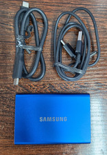 1TB Samsung T7 1TB Portable External SSD in Blue - New Other - Never Used picture