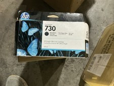 HP 730 130-ml Matte Black DesignJet Ink Cartridge, P2V65A Exp 08/2024 picture