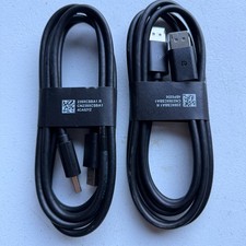 2 Pack Genuine Dell OEM DisplayPort (DP) Video Cables - 6ft, Brand New, 4K picture