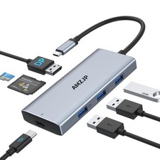 7 in 1 USB C Hub DisplayPort the Ultimate 7-in-1 Solution 8K Ultra HD New picture