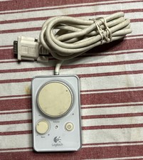 Logitech Z4i WHITE Speaker Volume Bass Controller Control Pod *ONLY* Tested OEM picture