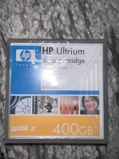 NEW -HP Ultrium Hewlett Packard Data Cartridge 400 GB C7972A New Sealed Computer picture