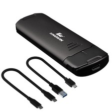 Kingwin M.2 NVMe SSD Enclosure USB-C 3.2 Gen 2, 10Gbps Type-C to NVMe... picture