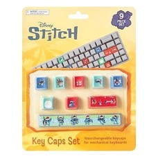 Disney Stitch Holiday Keycaps Set NEW for Mechanical Keyboards Christmas picture