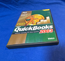 Intuit QuickBooks 2003 Pro Accounting Software for Windows CD picture