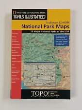 National Geographic National Parks Maps 1998 SEALED picture