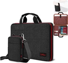 ZINMARK 15.6 Inch Laptop Briefcase with Military-Grade Protection & Removable Ba picture