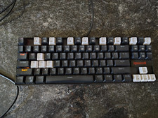 Red Dragon LED Mechanical Gaming Keyboard, wired, USB. Model: K552-KR picture