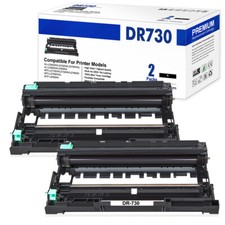 2 PACK DR730 Drum Unit DR760 Compatible With Brother HL-L2350DW MFC-L2710DW picture