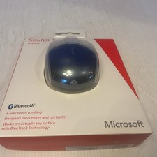 NEW Microsoft Sculpt Touch Mouse 1497 Bluetooth BlueTrack Wireless Open Box picture