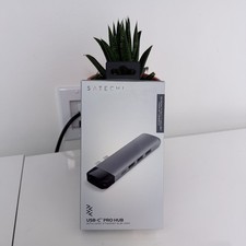 New Satechi USB-C Pro Hub with AVEC Ethernet and 4K HDMI Space Gray ST-TCPHEM picture