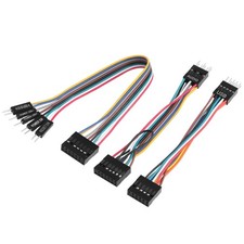 ELFJMZP Motherboard Front Panel Adapter Kit: Power Switch/USB 2.0/Audio Black picture