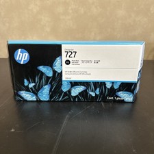 HP DesignJet 727 Photo Black Ink Cartridge 300ml Genuine/Original F9J79A picture