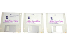 Vintage- Aldus Superpaint  3.0 - for Apple Macintosh Mac Disks- 1991 (Disc 1-3) picture