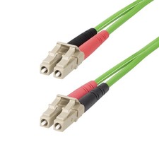 StarTech 2m (6.6ft) LC to LC (UPC) OM5 Multimode Fiber Optic Cable picture