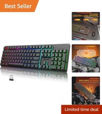 Tri-Mode Wireless K521KS Keyboard - RGB Mechanical & 25-Key Anti-Ghosting Design picture