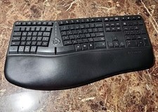Meetion DirectorW Ergonomic Wireless Split Keyboard – Cushioned Wrist, USB Dong. picture