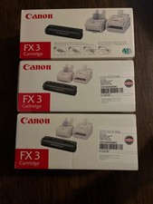 03 Genuine OEM Canon 1557A002BA, FX3 Black Toner Cartridge For LaserClass 2050P picture