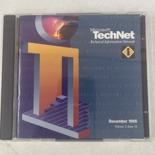 Microsoft TechNet CD CDROM Dec 1995 Technical Information Network picture