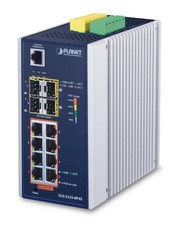Planet IGS-5225-8P4S IP30 Industrial L2+/L4 8-Port 1000T 802.3at PoE+ 4-Port ~E~ picture