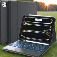 CHESONA Keyboard Case for iPad Pro 11 inch (M4-2024/M5-2025), Magnetic Detachabl picture