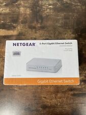 NETGEAR GS205 Network Switch 5-Port Gigabit Ethernet - White Plug&Play Home New picture