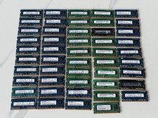 Lot of 49x SK Hynix Samsung Micron 2GB PC3-12800S DDR3 1600MHz Laptop RAM Memory picture