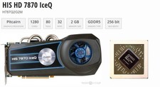 HIS AMD Radeon HD 7870 IceQ 2GB GDDR5 Graphics Card✅ 2x mini-DP HDMI DVI✅ picture