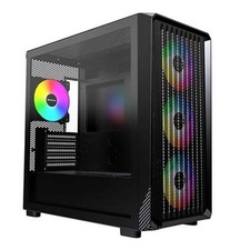 Montech X5M Tempered Glass microATX Mid-Tower Computer Case - Black picture