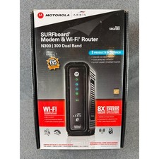 Motorola ARRIS SBG6580 Cable Modem Wi-Fi Router N300 Dual Band SBG6580-G228 picture