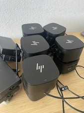 10x HP G2 Dock Thunderbolt 120W Docking Station Port USB-C w/Charger Bundle picture