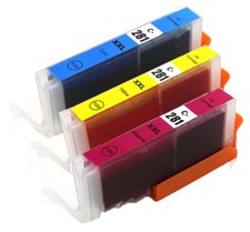 3PK CMY Color  CLI-281XXL Ink Tank  use for Canon TR8520 TR8620 TS9520 TS9521C picture