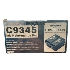 Spaceink 2 Pack C9345 C12C934591 Ink Maintenance Box Replacement for Ecotankpro picture