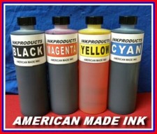 4 - 250 ML Bottle Color Ink Pack For Afinia L501, L502, F502 DYE BASE Cartridges picture