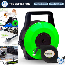 33ft Cat 6 Ethernet Cable - Retractable Reel, High-Speed Network Cable picture