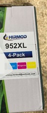 HIRMOD 952XL Compatible Ink 4-Pack BK/C/M/Y HP OfficeJet Pro 8710 7740 Untested picture