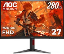 AOC 27 Curved Gaming Monitor 280Hz 0.3ms FHD FreeSync Premium HDR picture