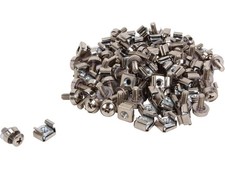 StarTech.com CABSCREWM5 50 Pkg M5 Mounting Screws and Cage Nuts for Server Rack picture