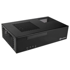 SilverStone SST-ML09B Milo HTPC Case Black Desktop Mini-ITX 2.5
