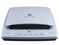 Hp Scanjet 5400c Flatbed Photo Scanner USB 2400 dpi 48-Bit Color Power Adapter picture