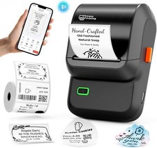 Phomemo M100 Thermal Printer Label Makers Bluetooth Barcode Address Label Maker picture