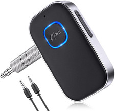 Receptor Bluetooth 5.3 para Auto AUX 3,5 mm con Cancelación de Ruido 16 h picture