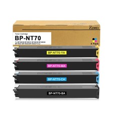High Yield BP NT70 BP-NT70 BP-NT70BA BP-NT70CA BP-NT70MA BP-NT70YA Toner Cart... picture