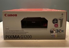 Canon PIXMA G1200 Megatank Refillable Ink Single Function Printer W/Inks picture