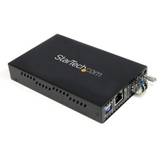StarTech 1000 Mbps Gigabit Single Mode Fiber Media Converter LC 40 km picture