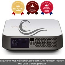 ViewSonic Color Beam M2e FHD Beam Projector Mini Beam Camping Portable picture